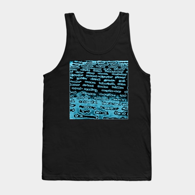 Neon Words Tank Top by findingNull